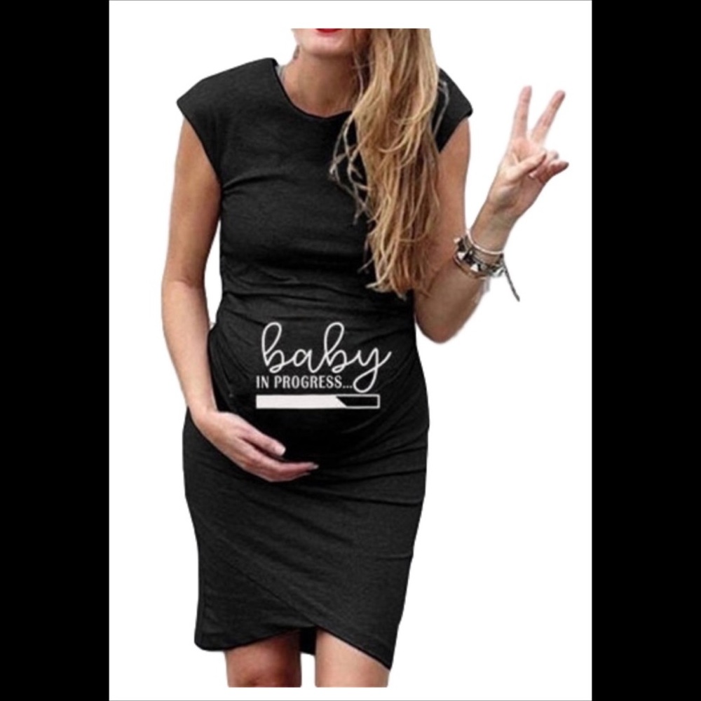 Baby in Progress Maternity Dress